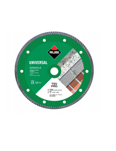 RUBI TARCZA DIAMENTOWA TSV 230 PRO
