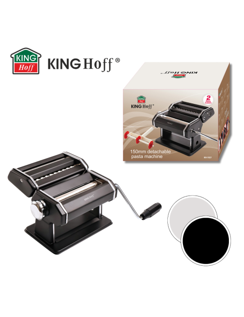 KINGHOFF MASZYNKA DO MAKARONU STAL 15cm CZARNA