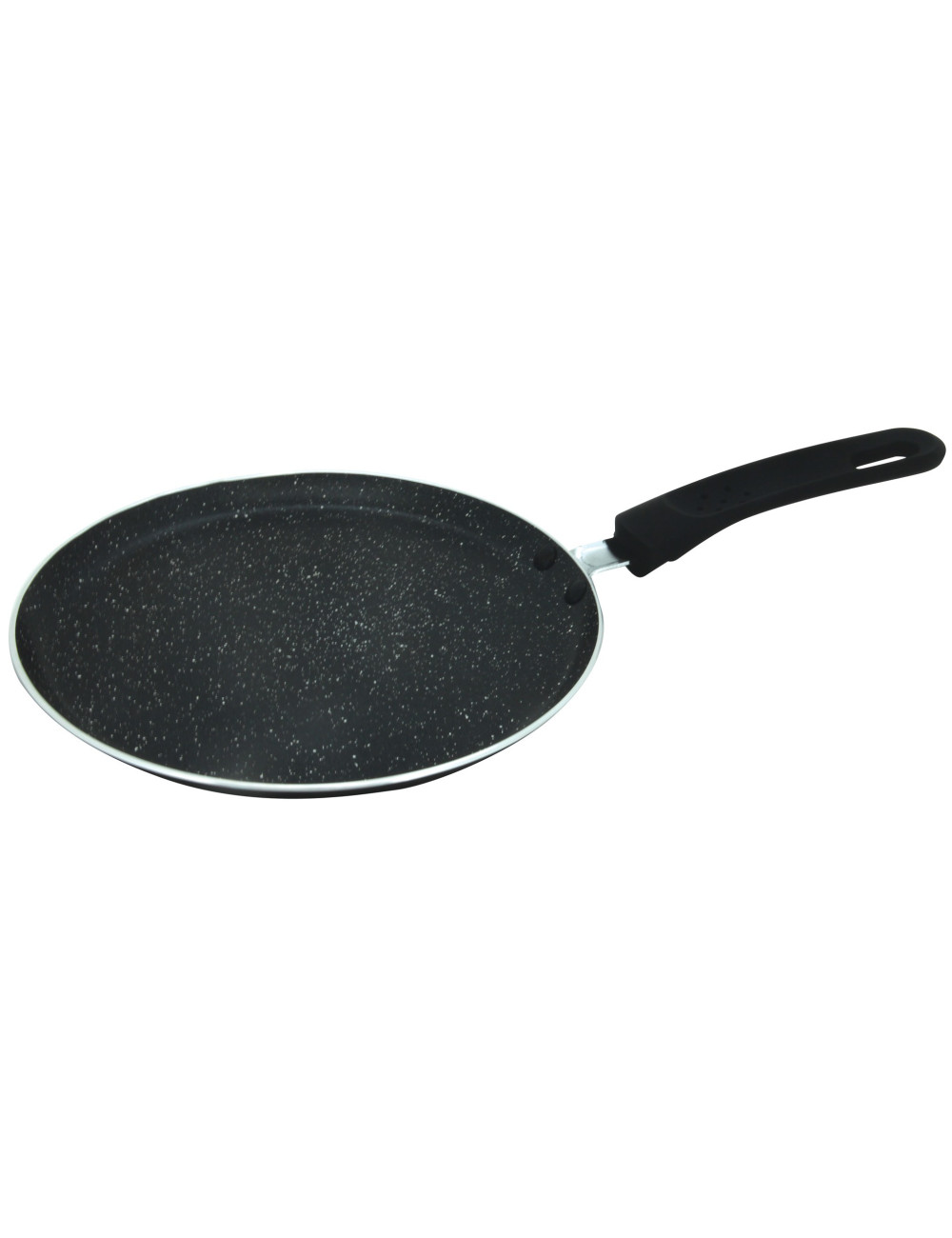 KINGHOFF PATELNIA DO NALEŚNIKÓW ALUMINIUM CZARNY MARMUREK 22cm