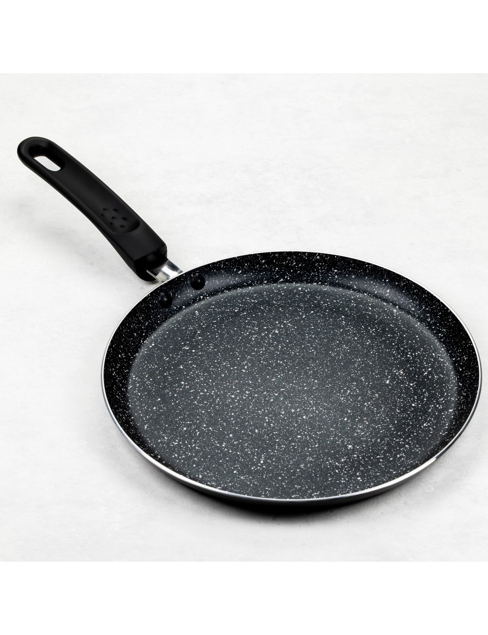 KINGHOFF PATELNIA DO NALEŚNIKÓW ALUMINIUM CZARNY MARMUREK 25cm