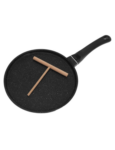 KINGHOFF PATELNIA DO NALEŚNIKÓW ALUMINIUM CZARNY MARMUREK 26cm