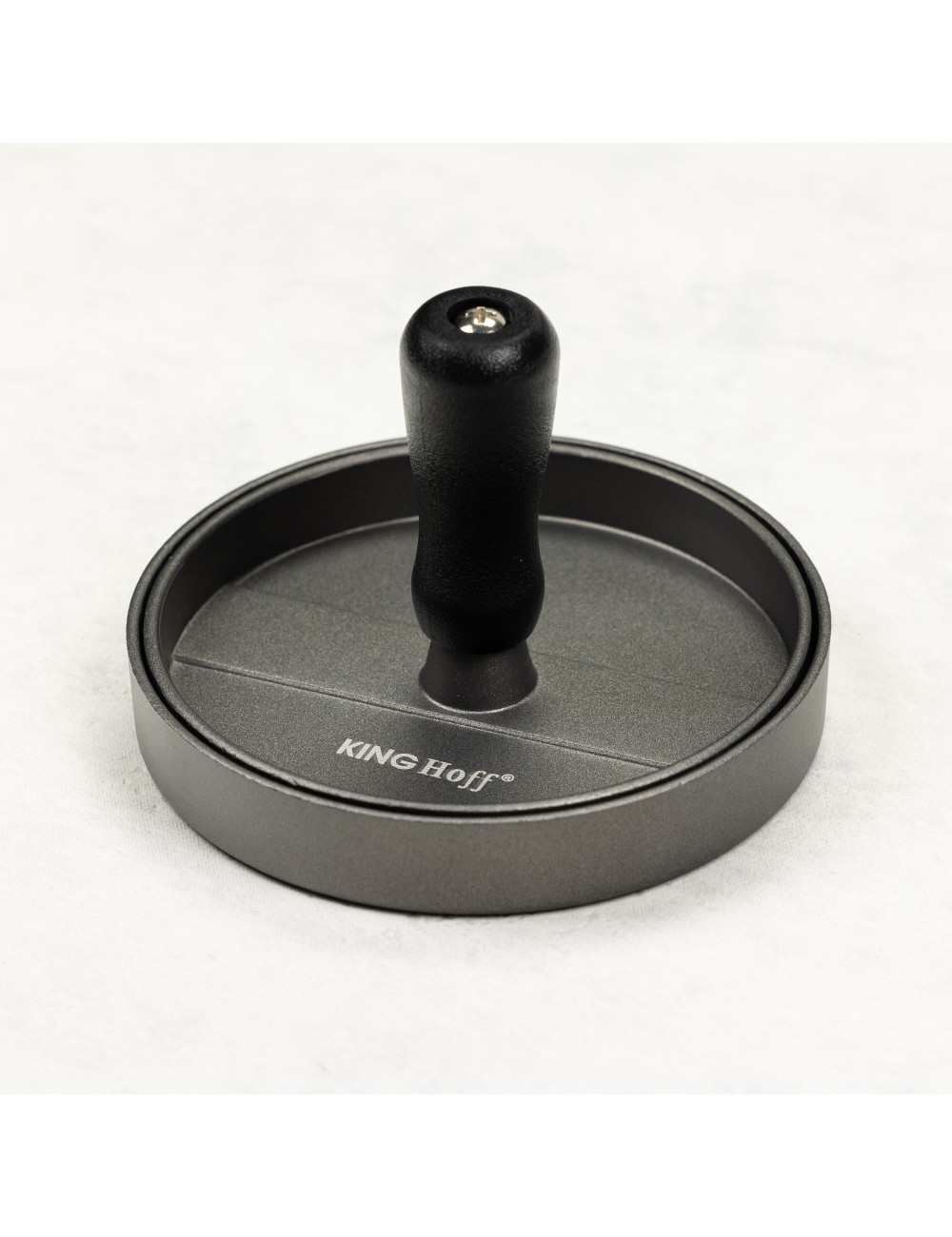 KINGHOFF PRASKA DO MIĘSA NA HAMBURGERY ALUMINIUM 12cm