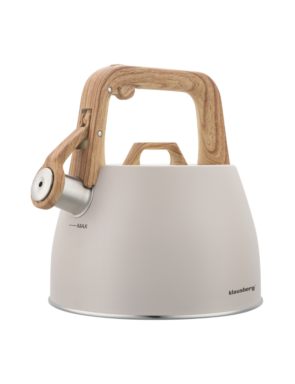 KLAUSBERG CZAJNIK TRADYCYJNY 2.5L BEŻOWY