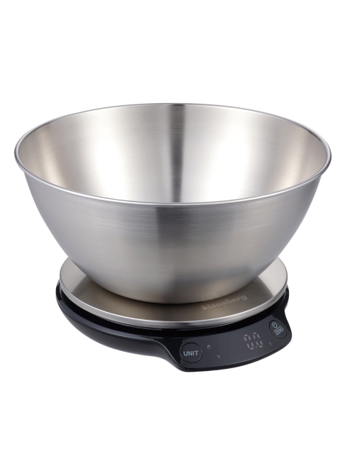 KLAUSBERG WAGA KUCHENNA DIETETYCZNA Z MISKA 1,8L BLUETOOTH APLIKACJA