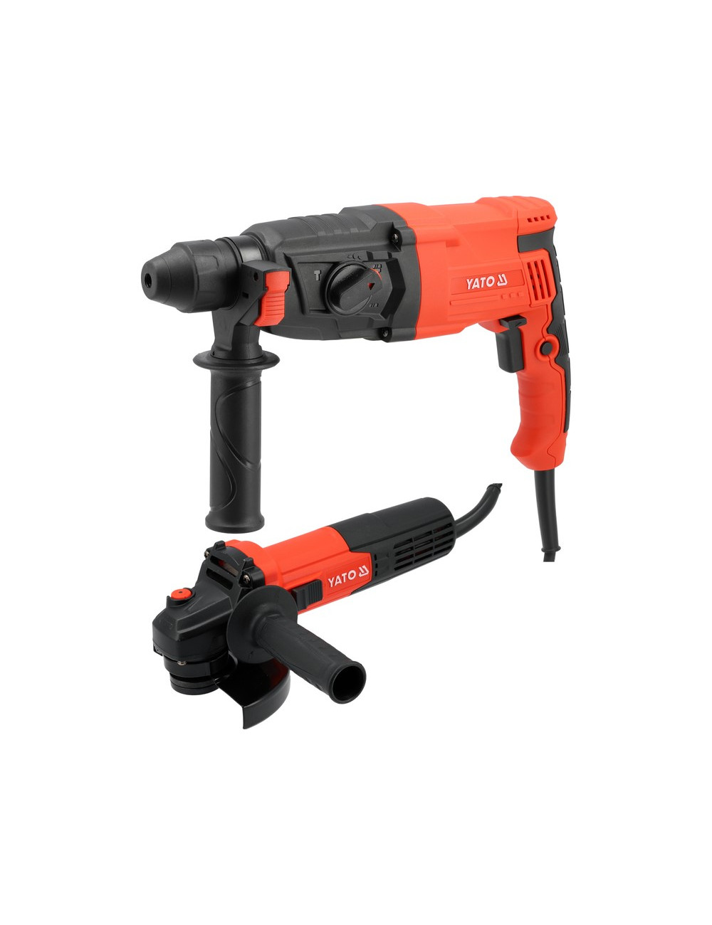 YATO MŁOTOWIERTARKA SDS+ 900W 3,2J / SZLIFIERKA KĄTOWA 125mm 750W