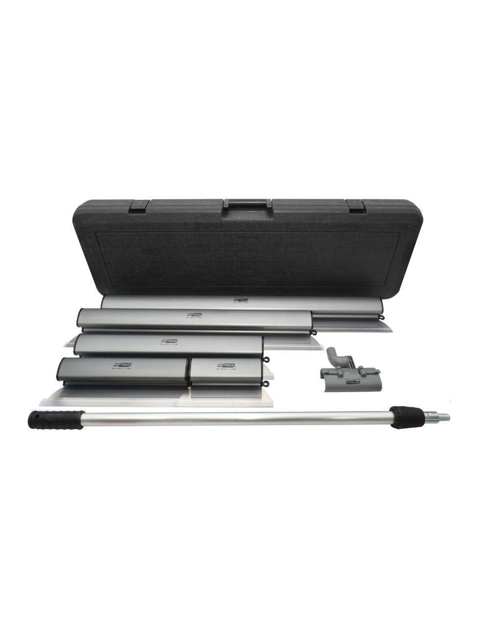 AWTOOLS SZPACHLA DO GŁADZI ALUMINIOWA ZESTAW 7el. W WALIZCE