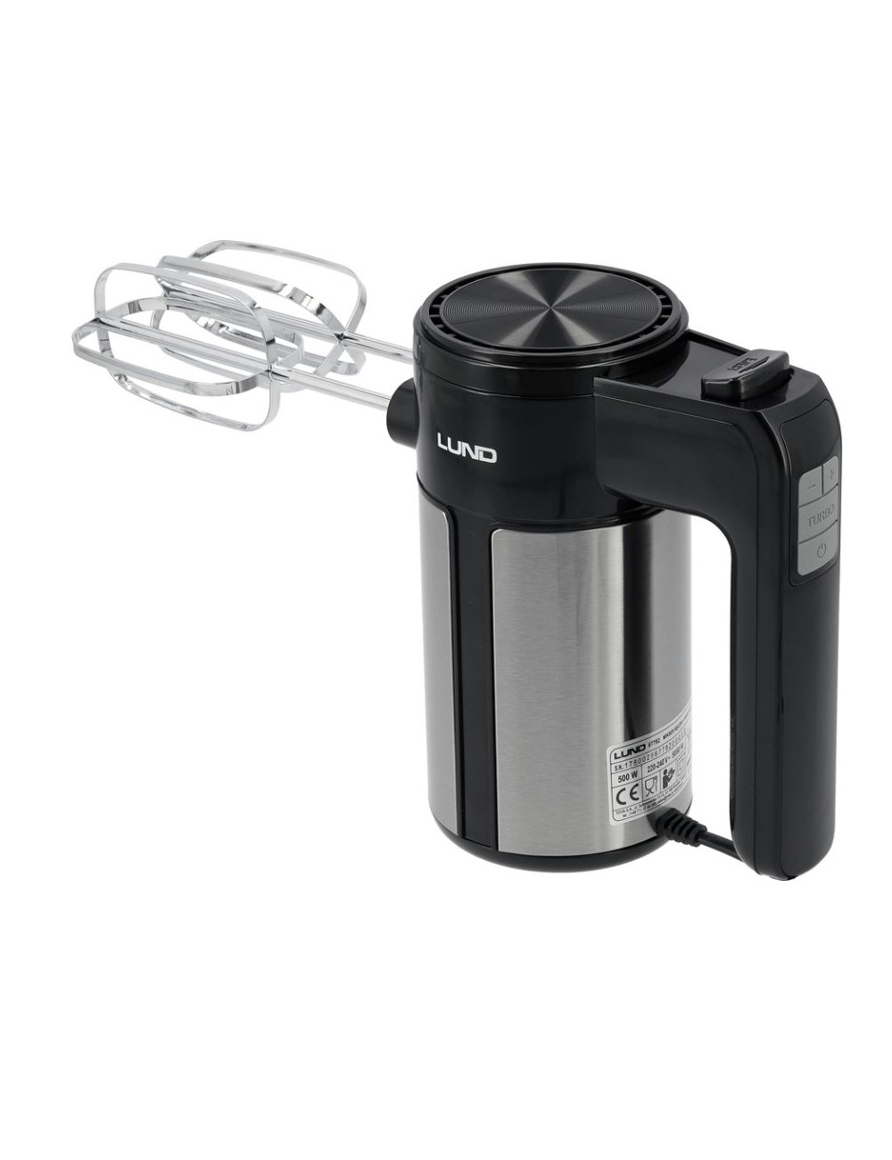 LUND MIKSER RĘCZNY 500W, 6 PRĘDKOŚCI