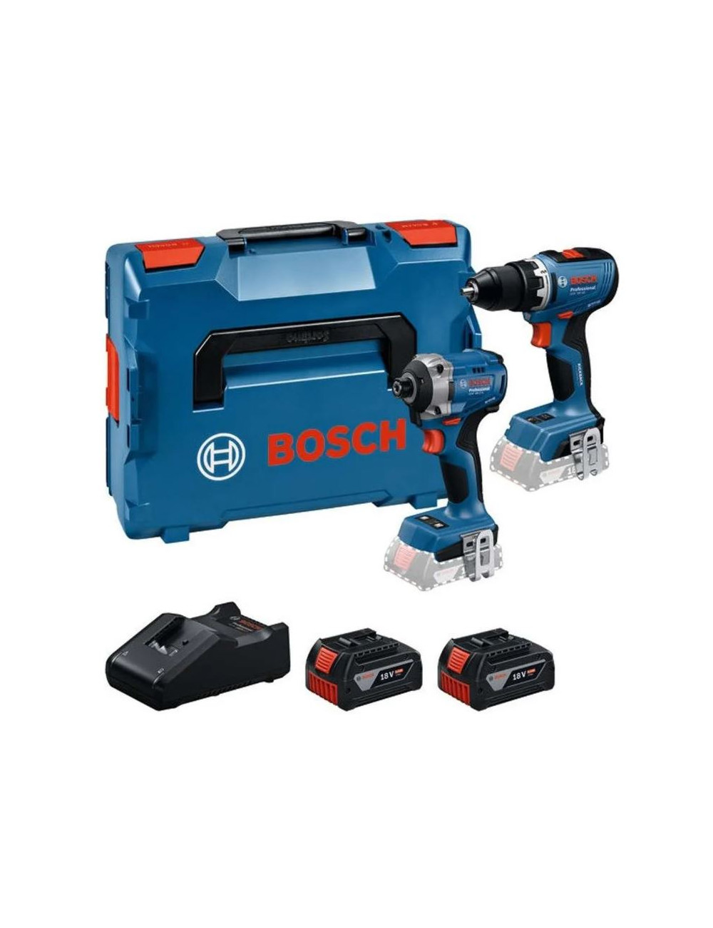 BOSCH ZESTAW COMBO 18V (GSR 18V-65, GDR 18V-215) 2x5,0Ah LB