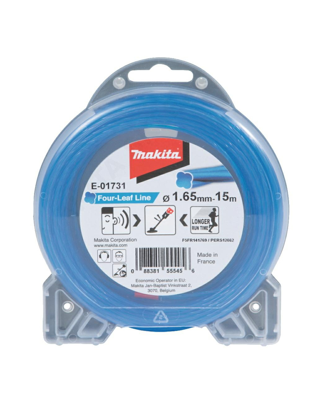 MAKITA ŻYŁKA NYLONOWA "KONICZYNA" 1,65mm/15mb
