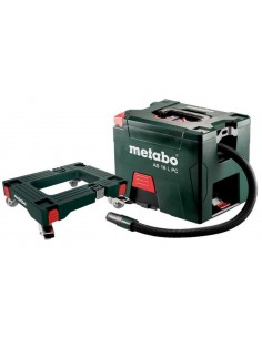 METABO ODKURZACZ 18V WALIZKOWY AS 18 L PC CARRCASS +PODSTAWA NA KÓŁKACH