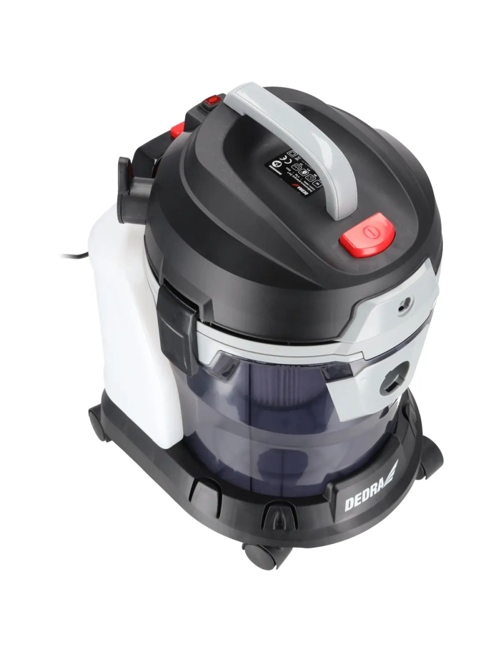 DEDRA ODKURZACZ PIORĄCY 1400W 15L