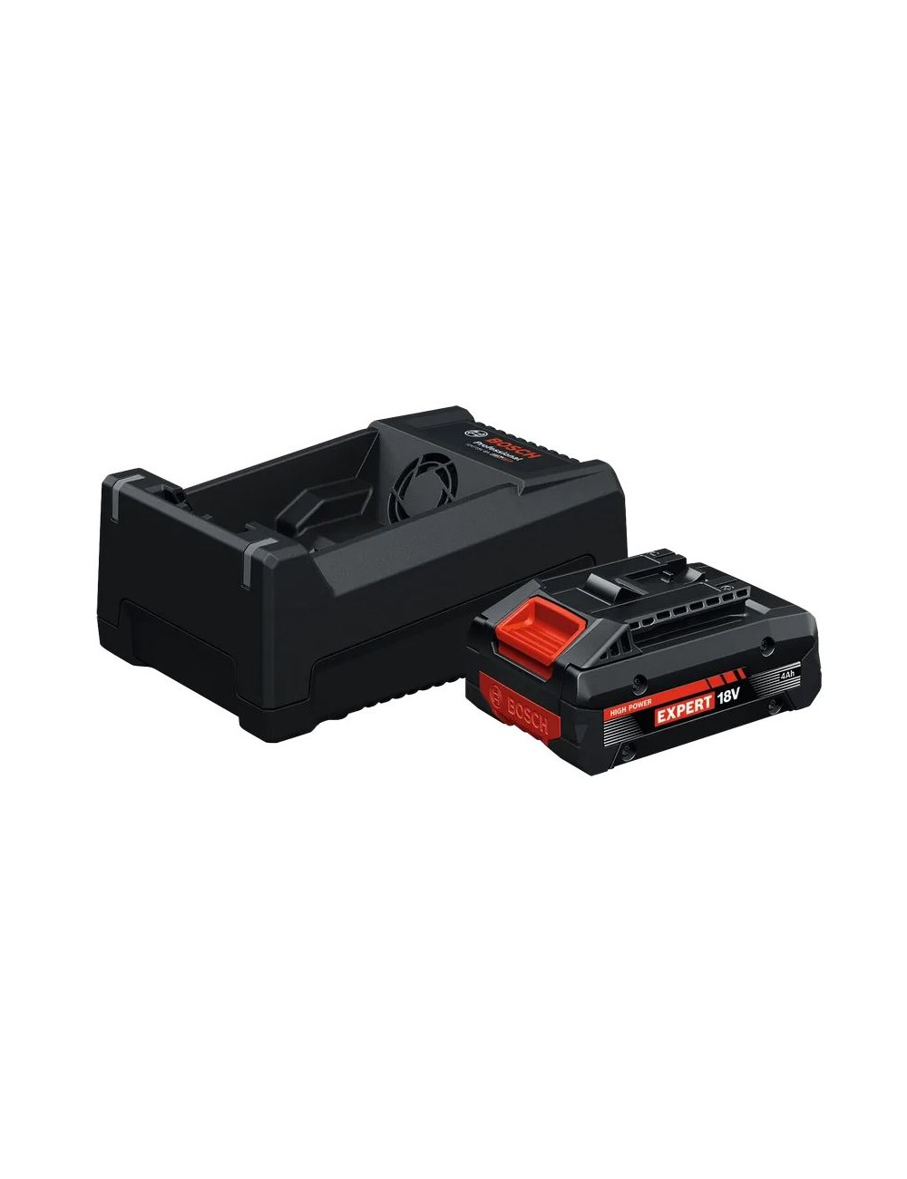 BOSCH AKUMULATOR 18V 4,0Ah EXPERT + ŁADOWARKA GAL 12V/18V-80