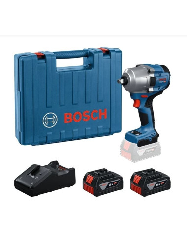 BOSCH KLUCZ UDAROWY 1/2" GDS 18V-780 2x5,0Ah WALIZKA