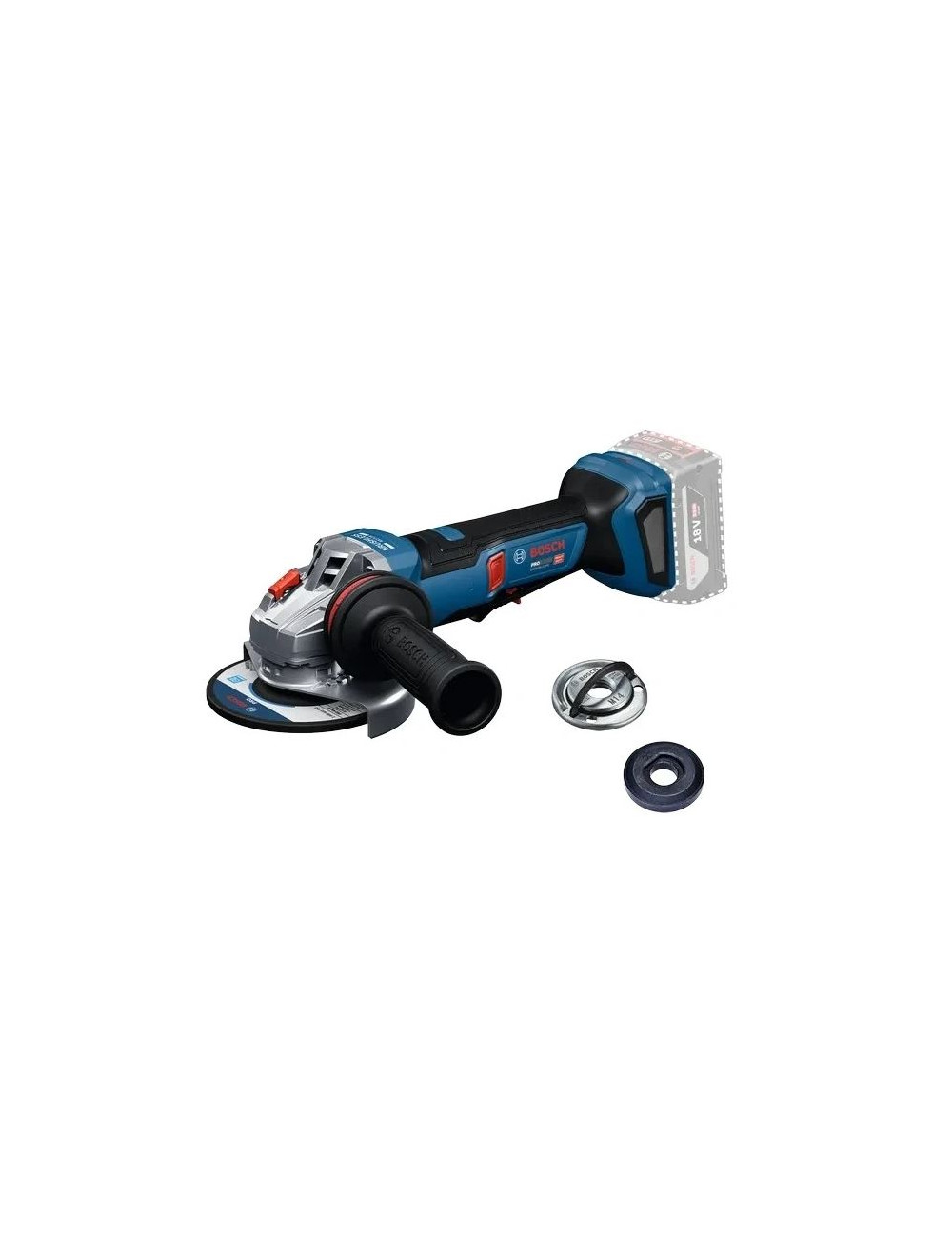BOSCH SZLIFIERKA KĄTOWA 18V 125mm GWS 18V-11 PS SOLO WŁĄCZNIK ŁOPATKOWY