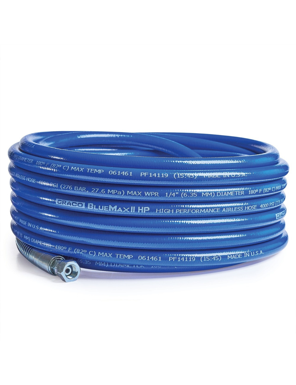 GRACO WĄŻ BEZPOWIETRZNY BLUEMAX II 1/4" x 50ft