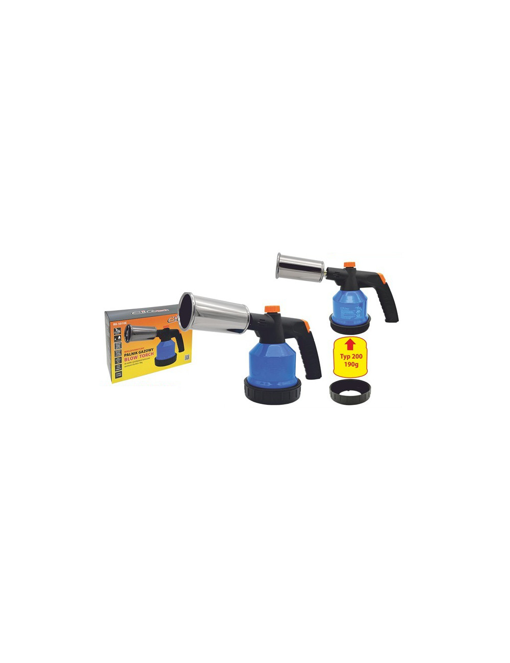 ELICO PALNIK LUTOWNICZY PIEZO 190G WIELOFUNKCYJNY RK-5010E