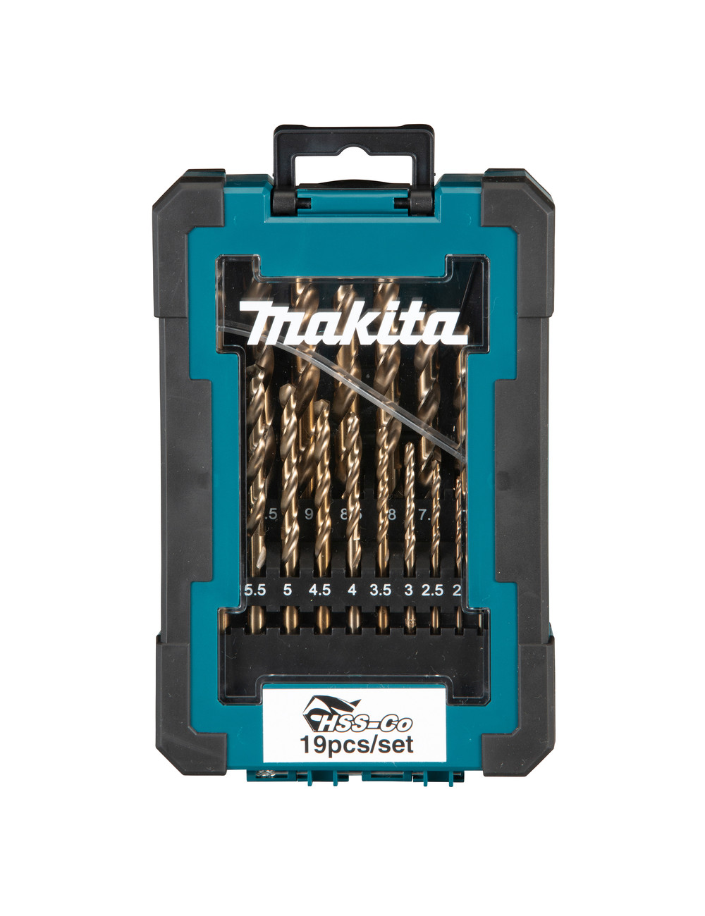 MAKITA ZESTAW WIERTEŁ DO METALU HSS-CO 19szt.
