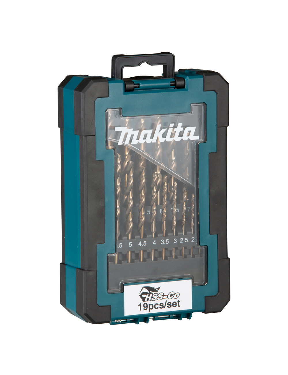 MAKITA ZESTAW WIERTEŁ DO METALU HSS-CO 19szt.