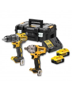 DEWALT.ZESTAW COMBO 18V DCK2077P2T (DCD791+DCF894) 2x5,0Ah 2xTSTAK II