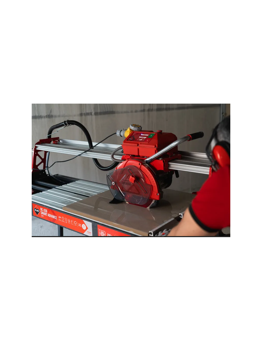 RUBI PRZECINARKA DO GLAZURY DC-250 SMART ADVANCE 1200 230V 50Hz.