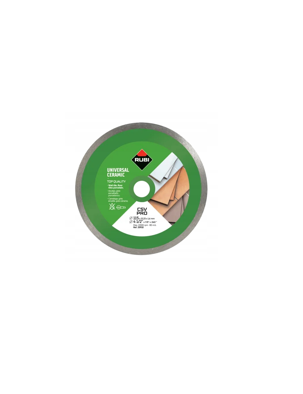 RUBI TARCZA DIAMENTOWA CSV 115 PRO