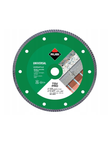 RUBI TARCZA DIAMENTOWA TSV 115 PRO