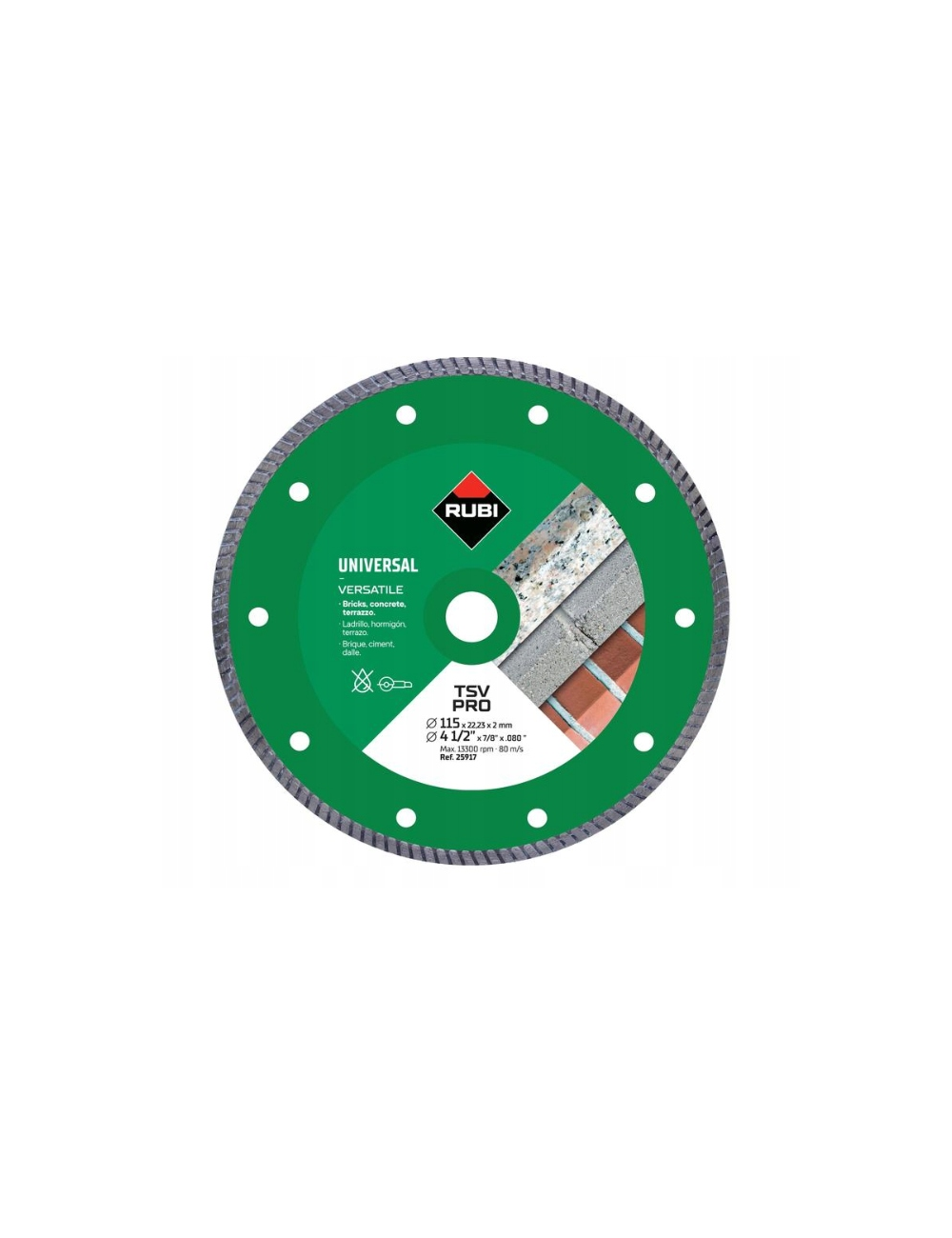 RUBI TARCZA DIAMENTOWA TSV 115 PRO