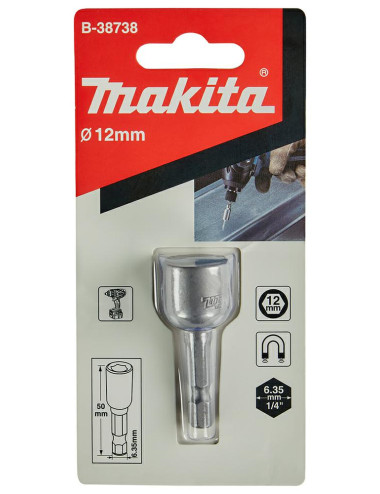 MAKITA NASADKA MAGNETYCZNA 1/4" HEX 12x50mm