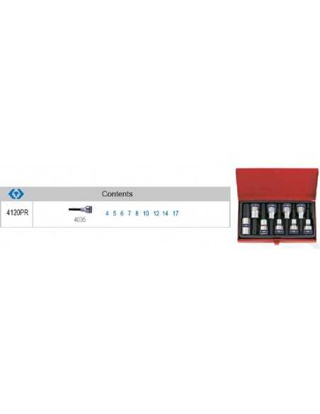 KING TONY KPL.NAS.IM.1/2" 9cz. 4-17mm/KASETA...