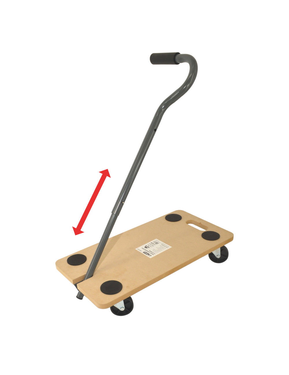 AWTOOLS WÓZEK PLATFORMA TRANSPORTOWA Z DYSZLEM 200kg