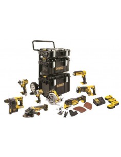 DEWALT.ZESTAW COMBO 18V (DCD996+DCF887+DCG405+DCH273+DCS355+DCS367+DCS570+DCL050) 4x5,0Ah DCK853P4