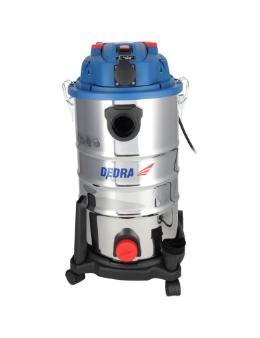 DEDRA ODKURZACZ WARSZTATOWY 1600W 30L Z OTRZĄSACZEM