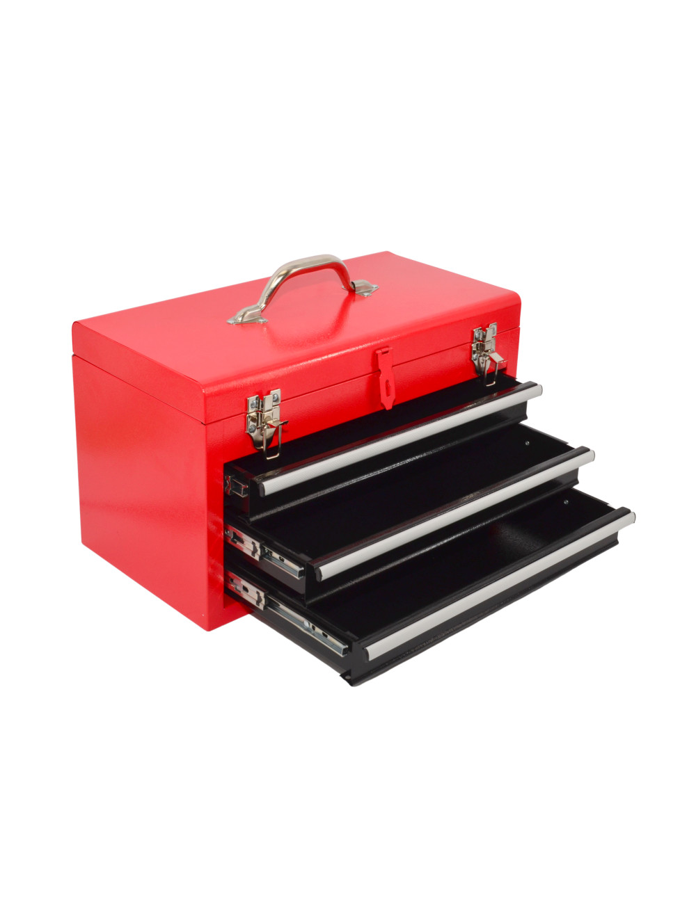 AWTOOLS SKRZYNKA NARZĘDZIOWA METALOWA 3 SZUFLADY 48x22x24,5cm