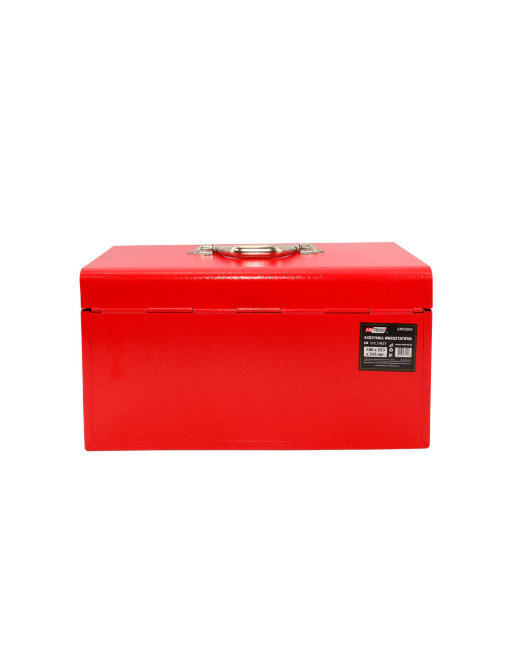 AWTOOLS SKRZYNKA NARZĘDZIOWA METALOWA 2 SZUFLADY 48x22x24,5cm