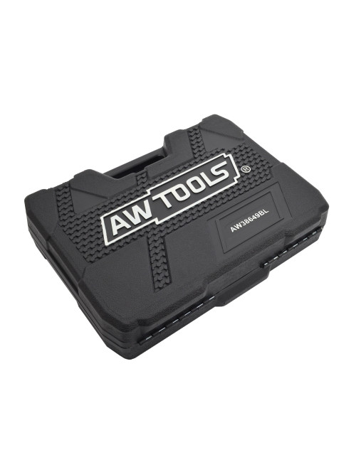 AWTOOLS ZESTAW NASADEK UDAROWYCH 1/2" 16cz. 11-32mm DŁUGIE BLACK LINE