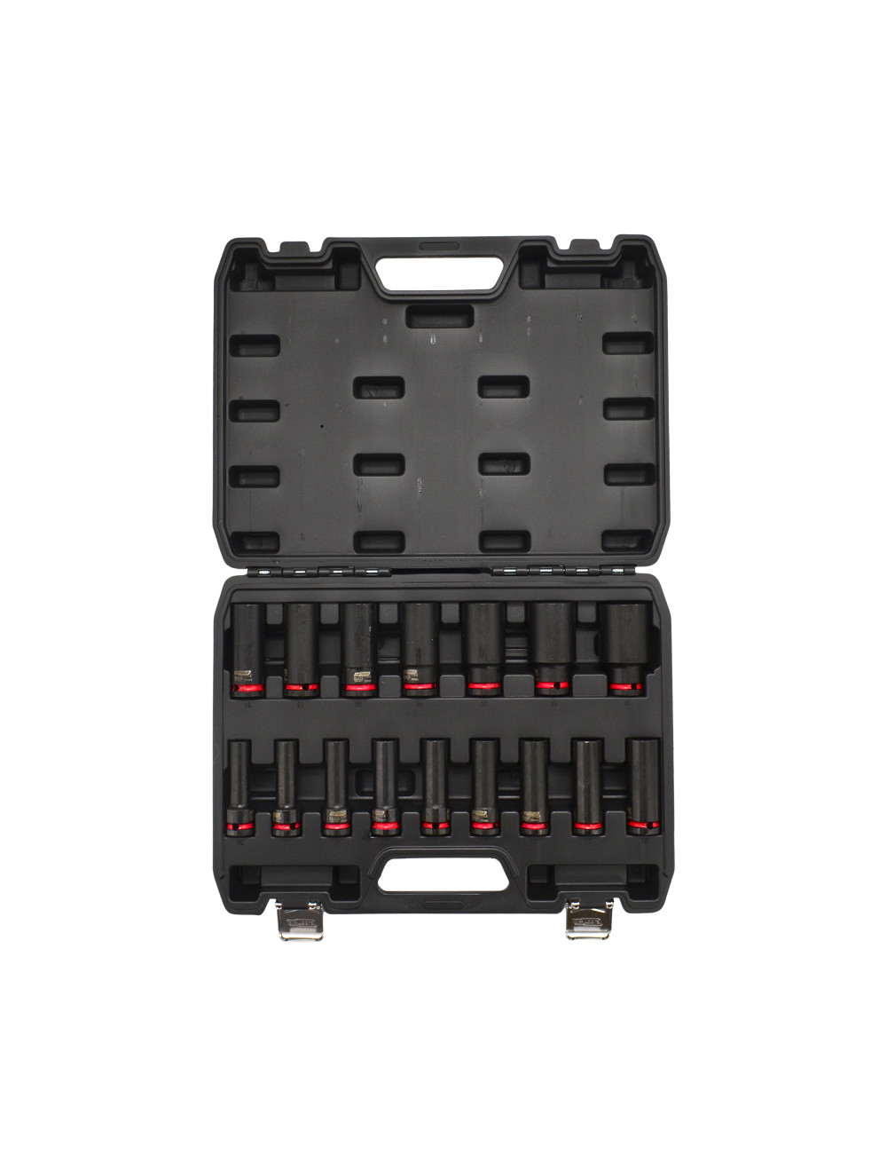 AWTOOLS ZESTAW NASADEK UDAROWYCH 1/2" 16cz. 11-32mm DŁUGIE BLACK LINE