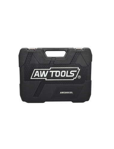 AWTOOLS ZESTAW NASADEK UDAROWYCH 1/2" 26cz./10-24mm/ KRÓTKIE I DŁUGIE BLACK LINE