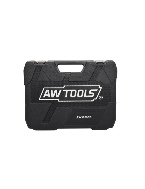 AWTOOLS ZESTAW NASADEK UDAROWYCH 1/2" 26cz./10-24mm/ KRÓTKIE I DŁUGIE BLACK LINE