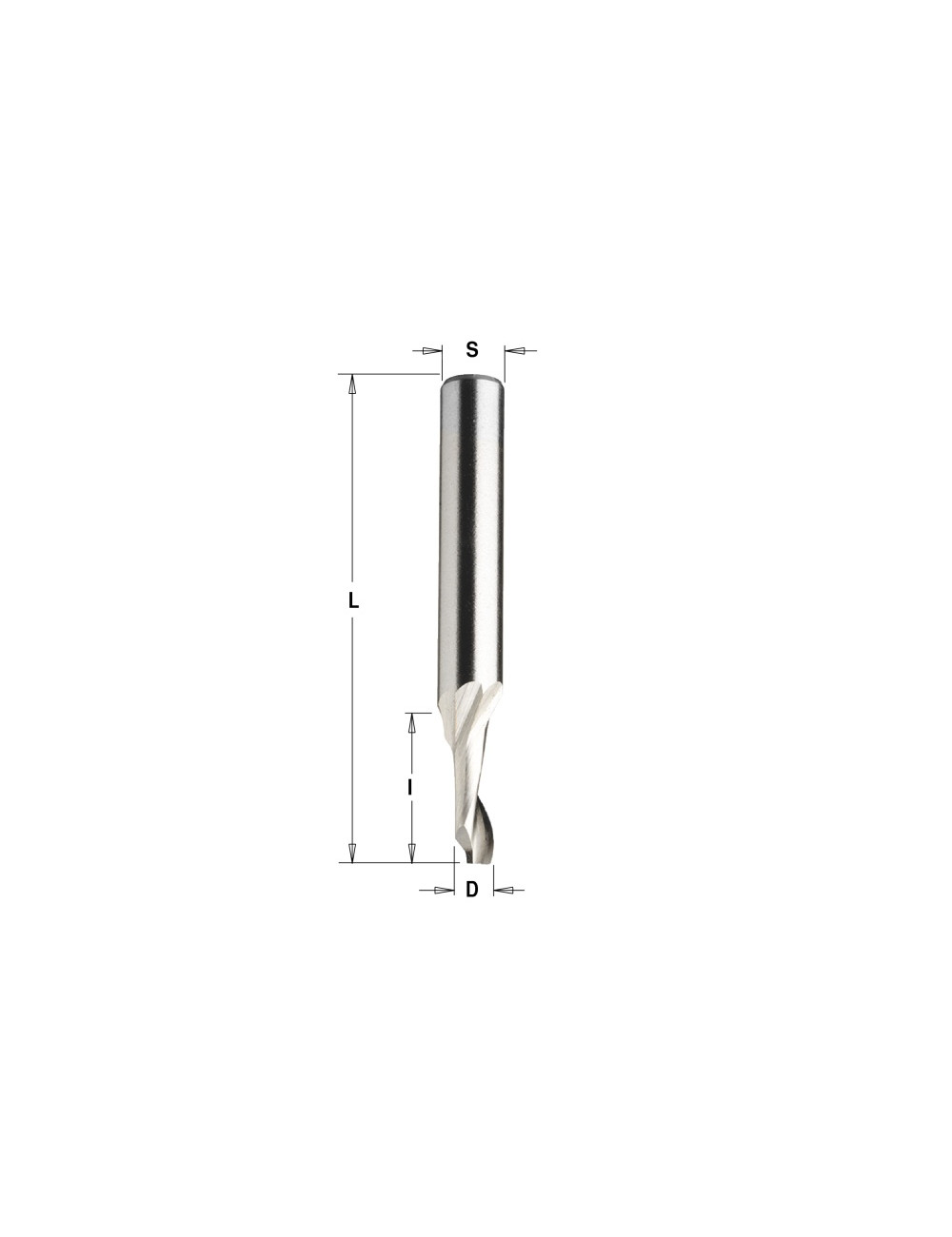 CMT FREZ HS D 5 I 40 L 100 S 8 DO ALUM.