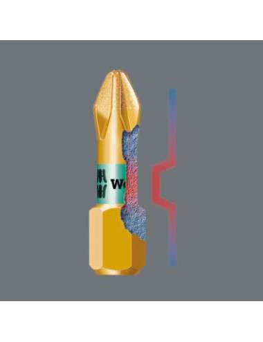 Bit diamentowy Wera PH1 BiTorsion 851/1 BDC SB - Niezawodny chwyt!