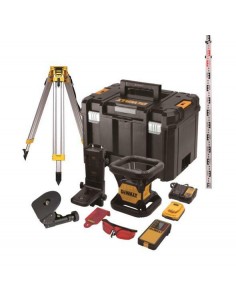 DEWALT.LASER OBROTOWY 18V DCE074D1R SAMOPOZIOM. 45m 1x2,0Ah TSTAK