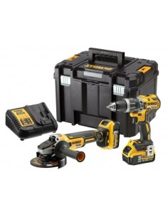 DEWALT.ZESTAW COMBO 18V (DCD796+DCG405) 2x5,0Ah TSTAK VI DCK2080P2T