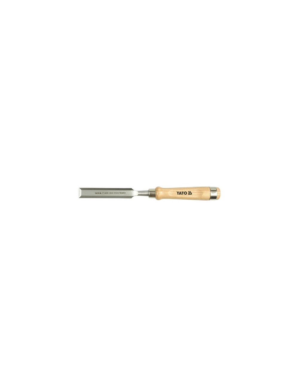 YATO Dłuto Stolarskie 15mm z Drewnianą Rękojeścią CrV60 YT-6245