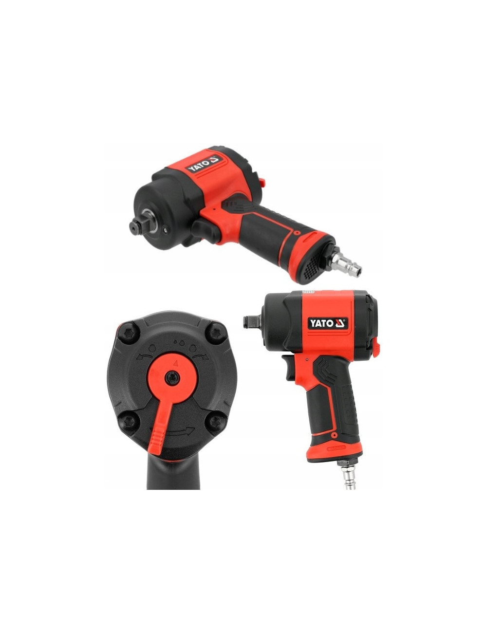YATO PNEUMATYCZNY KLUCZ UDAROWY 1/2" 1100Nm MINI