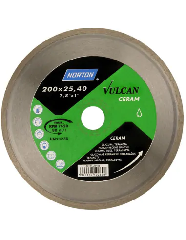 NORTON TARCZA D.CERAMIC VULCAN 200mm