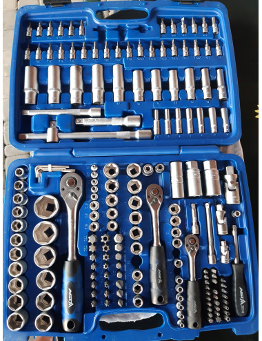 ASTA ZESTAW KLUCZY 1/2”+3/8"+1/4” 179el..........