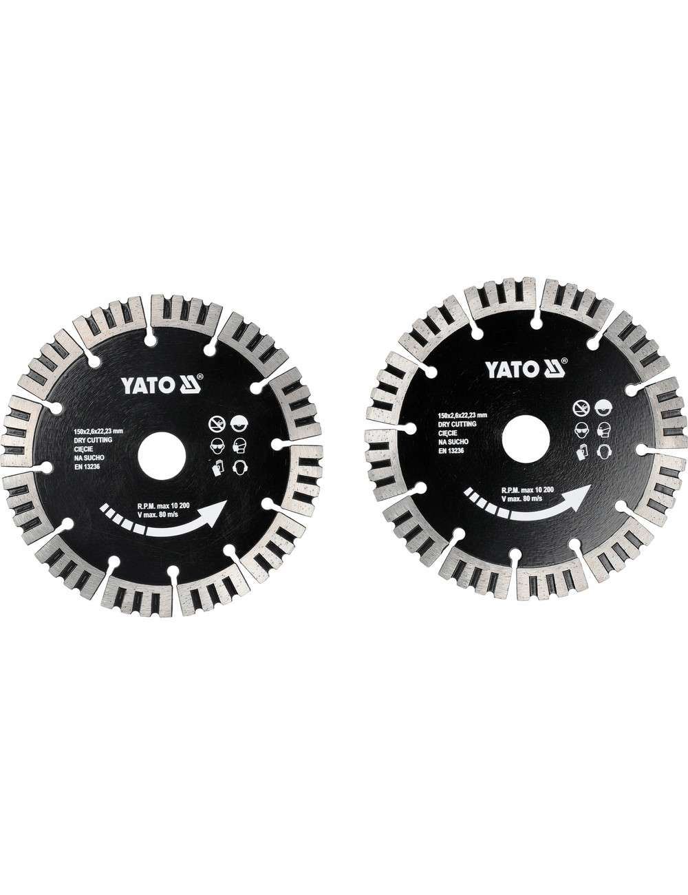 Bruzdownica YATO 1800W 150mm do betonu + 2 tarcze! Moc i Precyzja