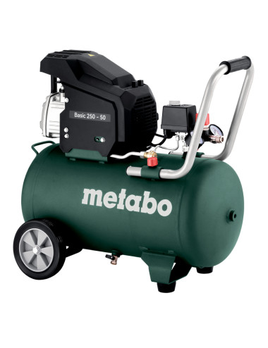 METABO KOMPRESOR BASIC 250-50 W 230V 50L 8BAR 110L/MIN OLEJOWY