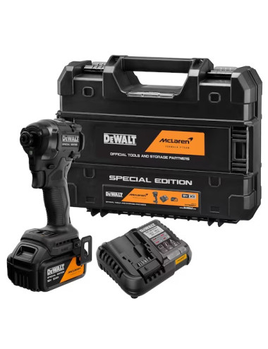 DEWALT ZAKRĘTARKA UDAROWA 18V XR MCLAREN [DCF86MP1T]