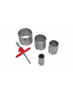 AWTOOLS OTWORNICE WOLFRAMOWE / 33-53-68-83mm / KOMPLET 6elem.